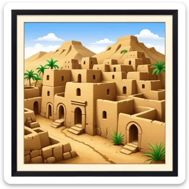 Welcome to the Bam village  sticker