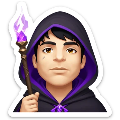 Obsidian Mage sticker