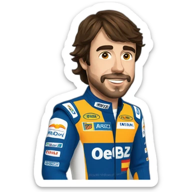 Chad Fernando Alonso sticker