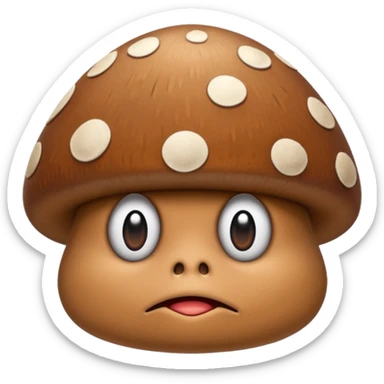 A Goomba sticker