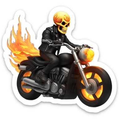 Ghost rider sticker