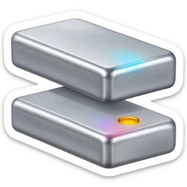 Create the silver bar in these style. sticker