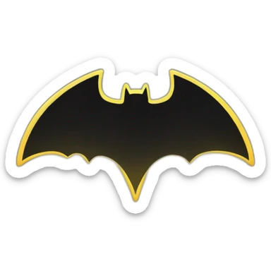 Batman symbol sticker