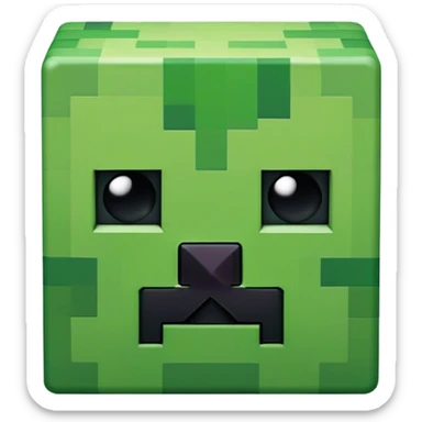 Minecraft Creeper sticker