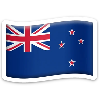 flag of New Zealand sticker
