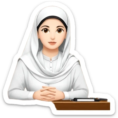 یک دختر افغان با لباس گند افغانی sticker