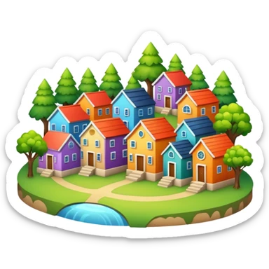 real village fresh sticker