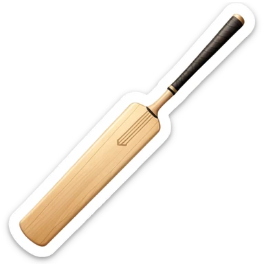 Cricket bat sticker