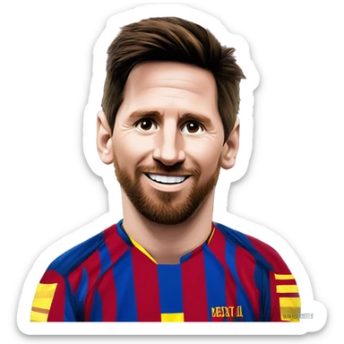 Messi Messi Ankara Messi Messi Ankara Messi gooooooal sticker
