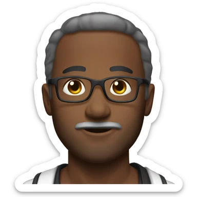 Christian chapelet sticker