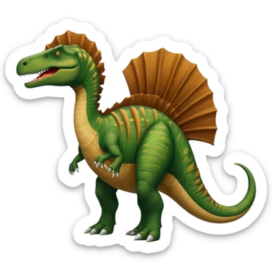 A spinosaurus that actually looks like a freaking spinosaurus  sticker