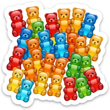 Gummy Bears sticker