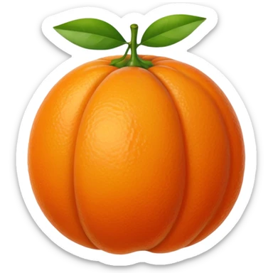 Mandarin sticker