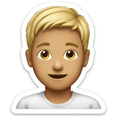 a 8 year boy sticker