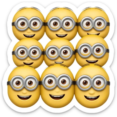Minions sticker