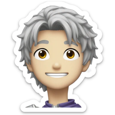 Gojo satoro anime sticker