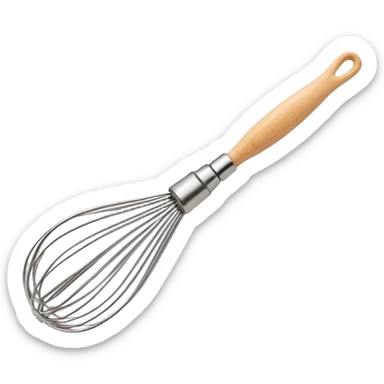 Danish dough whisk  sticker