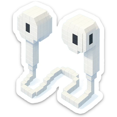 white EarPods headphones with a matte finish sticker