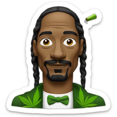 Snoop dogg who smoke weed sticker