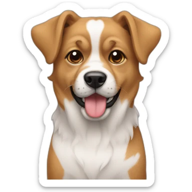 Ca sur un chien  sticker