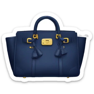 Navy birkin sticker