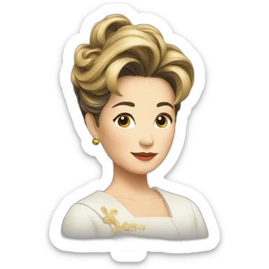 brigitte-lin sticker