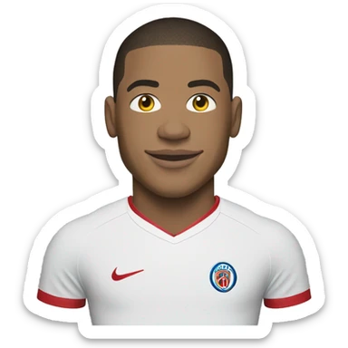 The footballer KYLIAN MBAPPÉ  sticker