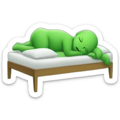 green ideas sleep furiously sticker