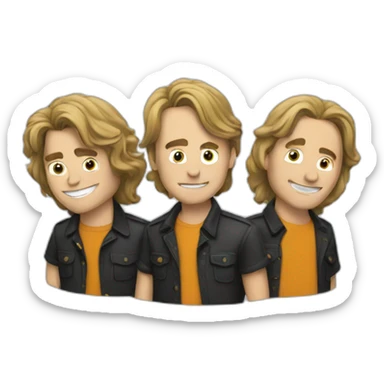 Rush Band sticker