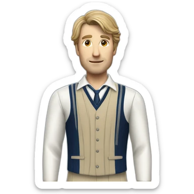 Peter-Davidson-DoctorWho-Cricket-Uniform sticker