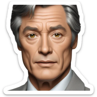 alain delon  sticker
