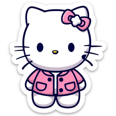 Hello Kitty sticker