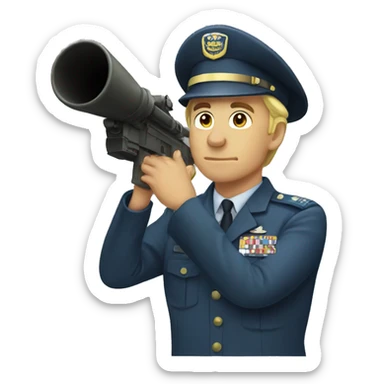 Special force salute sticker