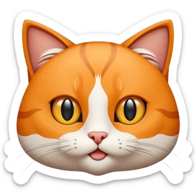 komik kedi suratları sticker