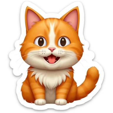 a mewingh emoji with body and a long chin sticker