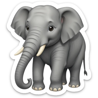 elephant sticker