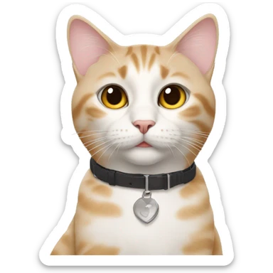 cat as a influencer sticker