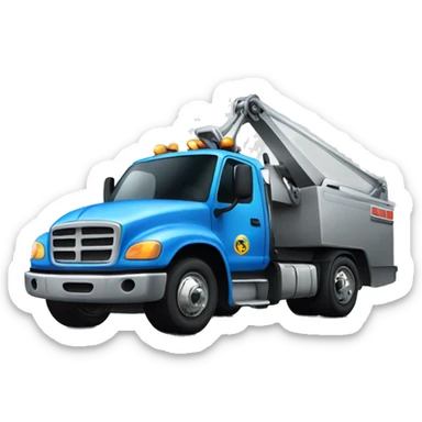 Tow truck sticker