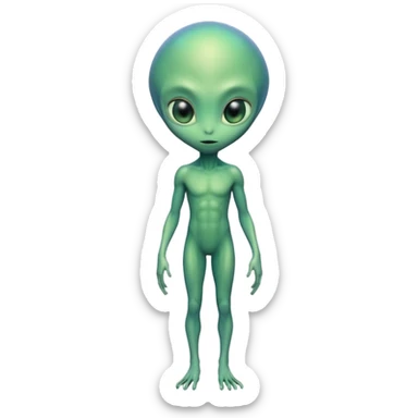 Alien lifeform sticker