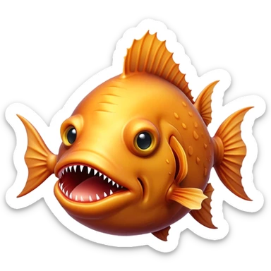 anglerfish  sticker