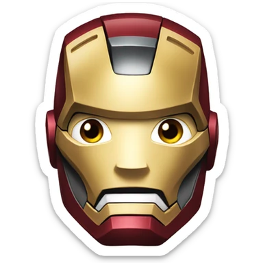 iron man sticker