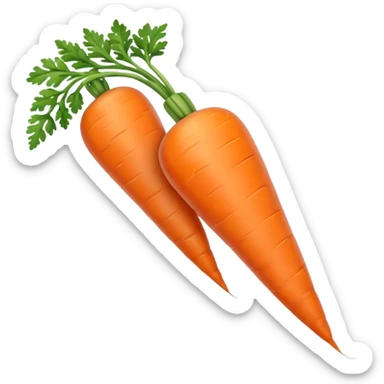 carrot sticker