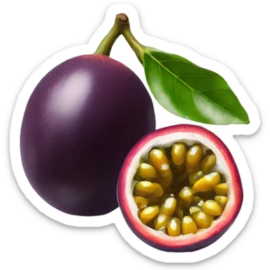 Passion fruit sticker