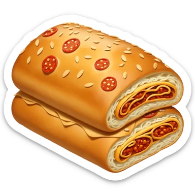 no sesame pepperoni roll sticker