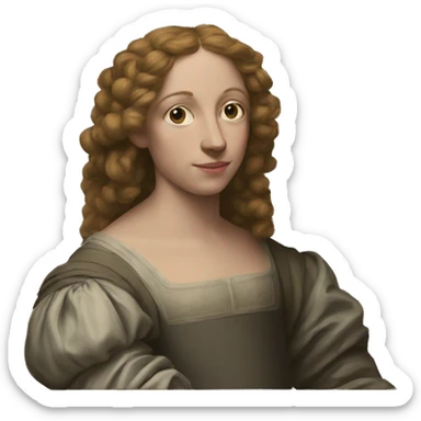 renaissance painting  sticker
