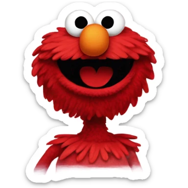 Gay Elmo  sticker