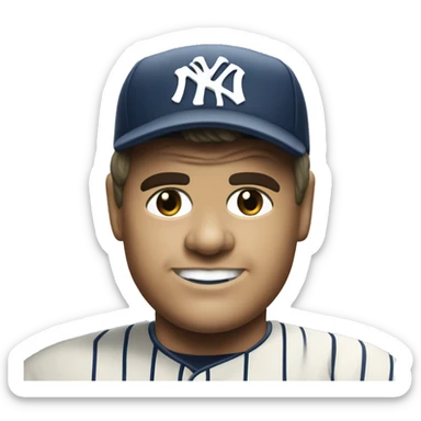 Mcgyver babe Ruth  sticker