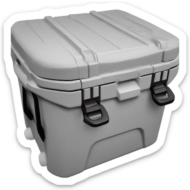 Camp cooler sticker