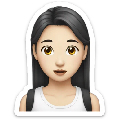 kpop idle girl sticker