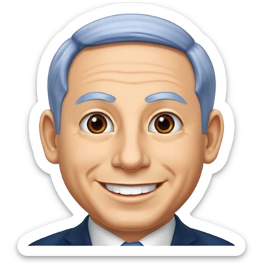 Benjamin netanyahu sticker